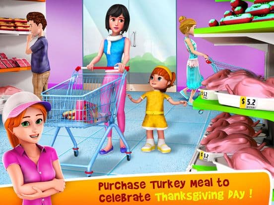 Thanksgiving Supermarket Store - Time Managament screenshot 5
