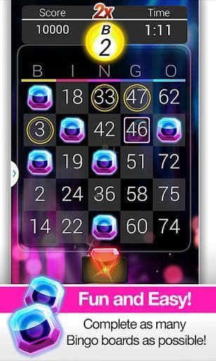 Bingo Gem Rush Free Bingo Game screenshot 2