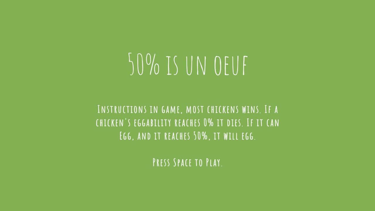 50% is un oeuf screenshot 2