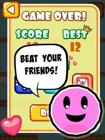 Jumpy Smiley - The endless adventures of a bouncing skippy geometry ball screenshot 5