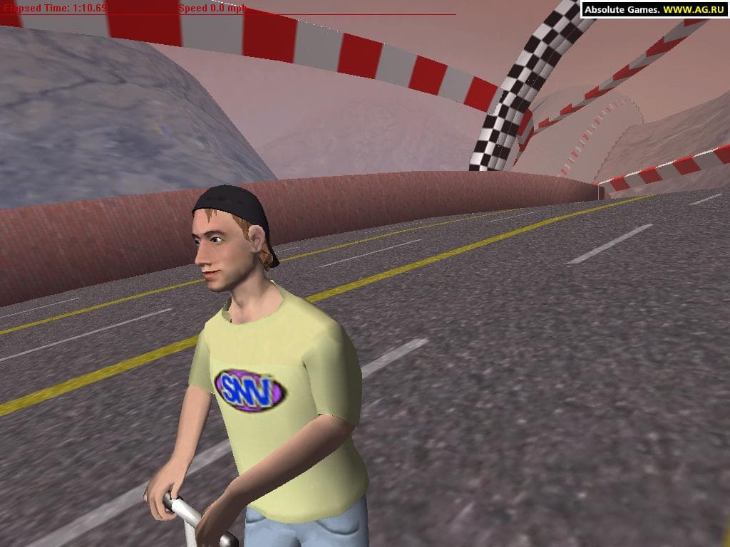3D Scooter Racing screenshot 4
