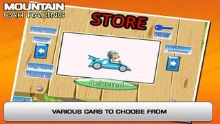 Mountain Car Racing - Control your automobile vehicle through the tough trails. screenshot 3