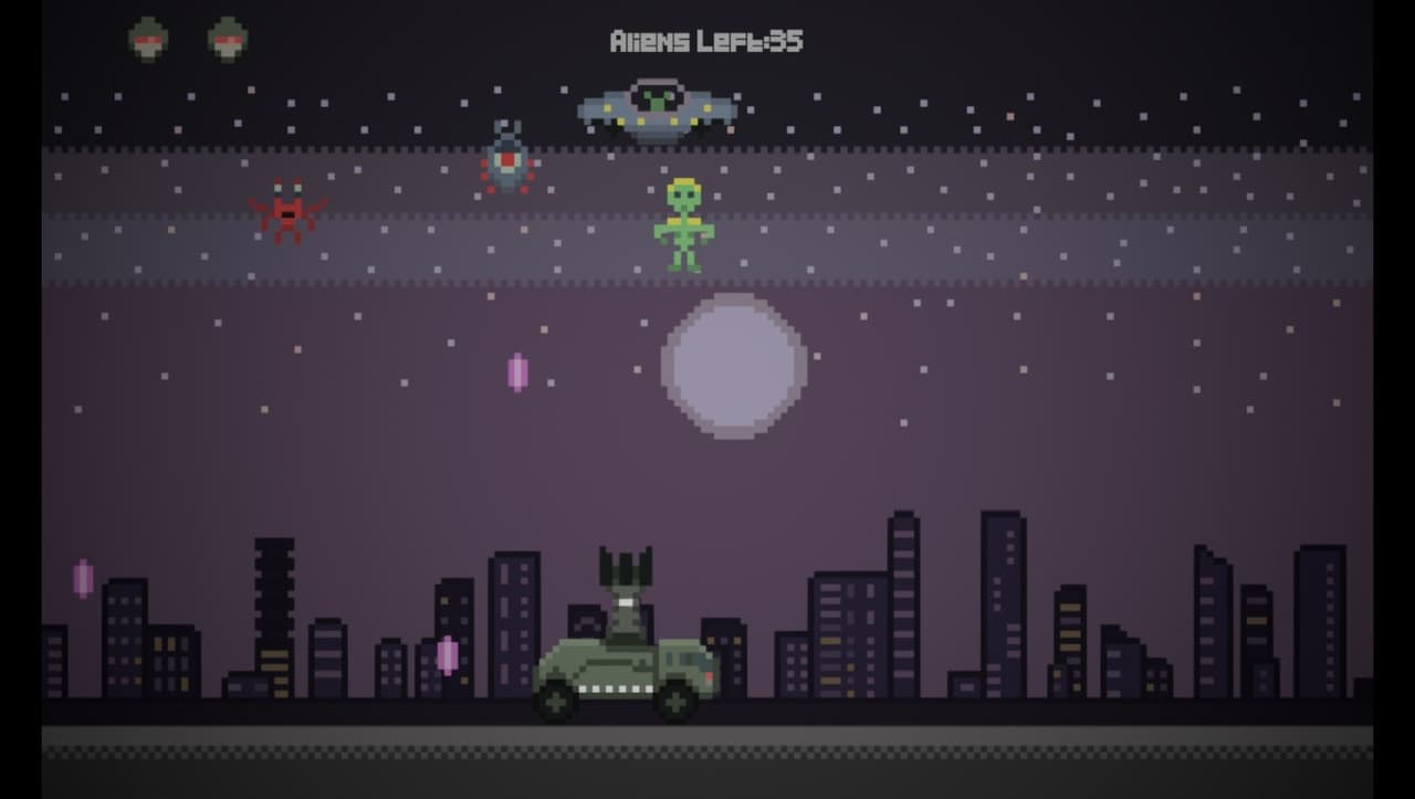 Defender: Alien Fury screenshot 2
