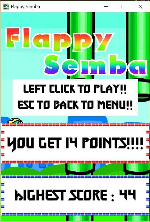Flappy Semba screenshot 3