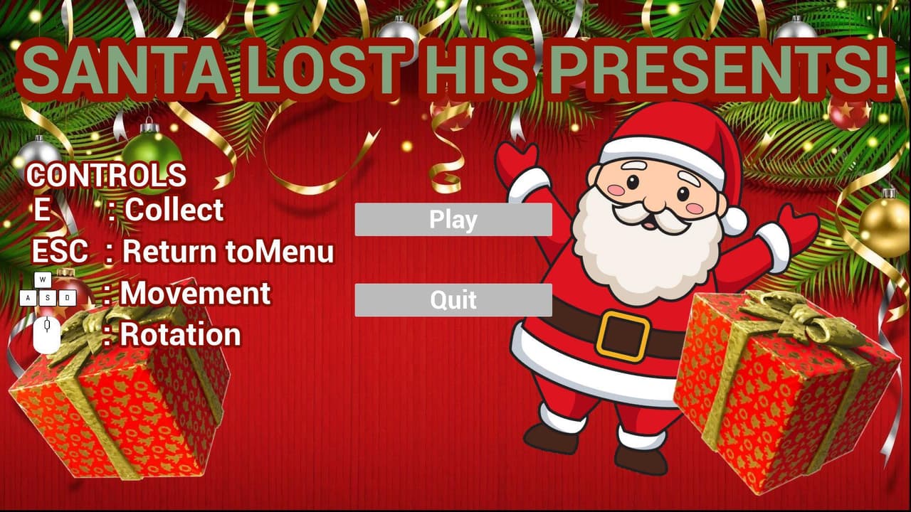 Santa Lost His Presents! (My First UE5 Game) screenshot 2