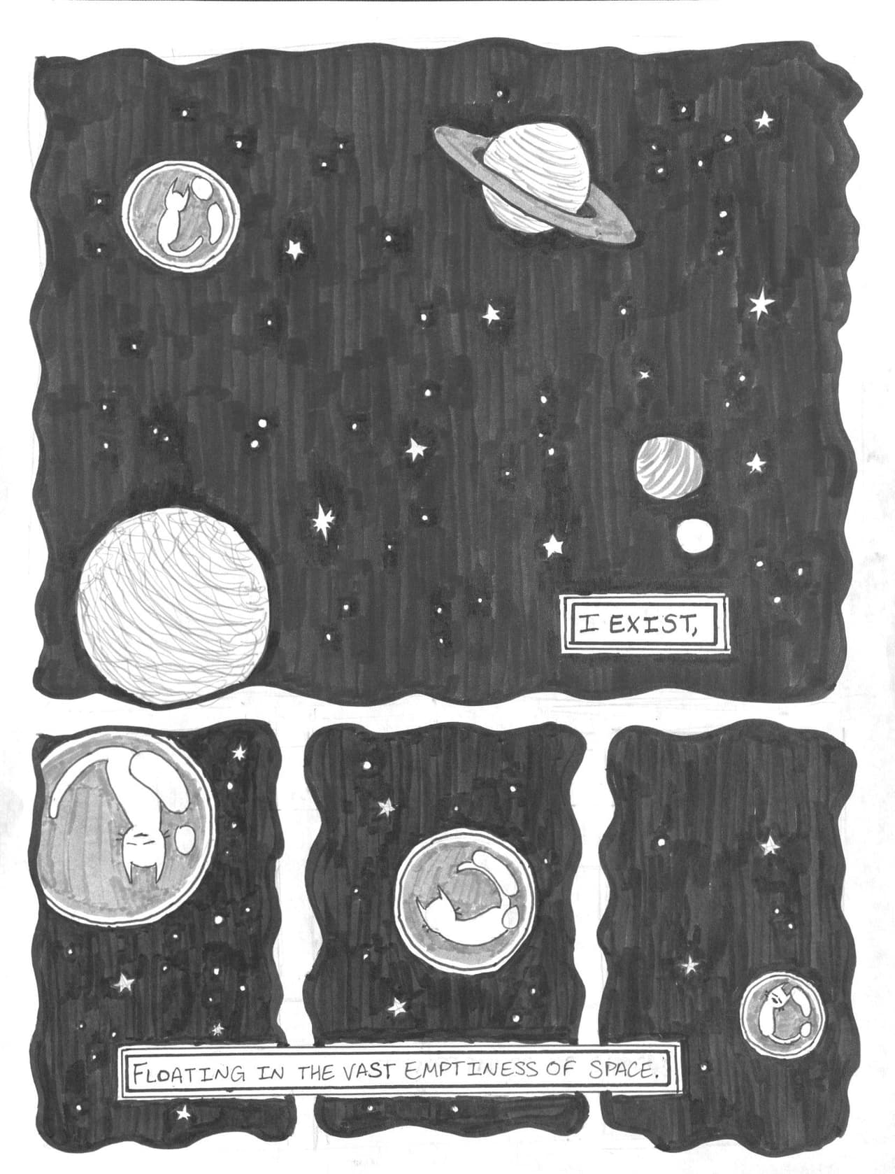 Space Bubble Cat screenshot 2