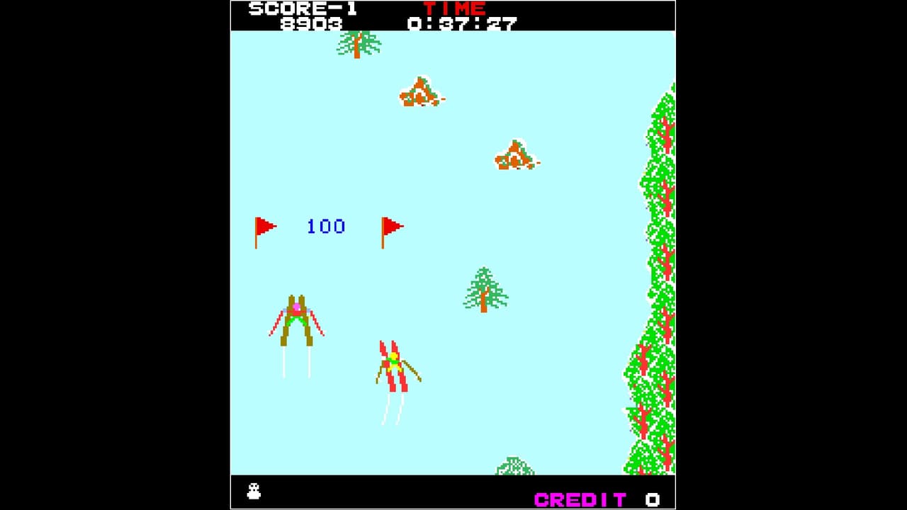 Arcade Archives ALPINE SKI screenshot 4