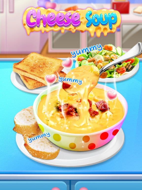 Cheese Soup - Yummy Food Fun