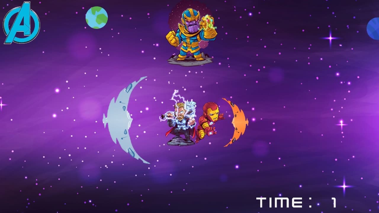 Avengers vs thanoss planets
