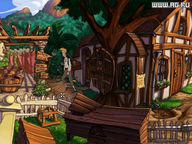 The Curse of Monkey Island screenshot 2