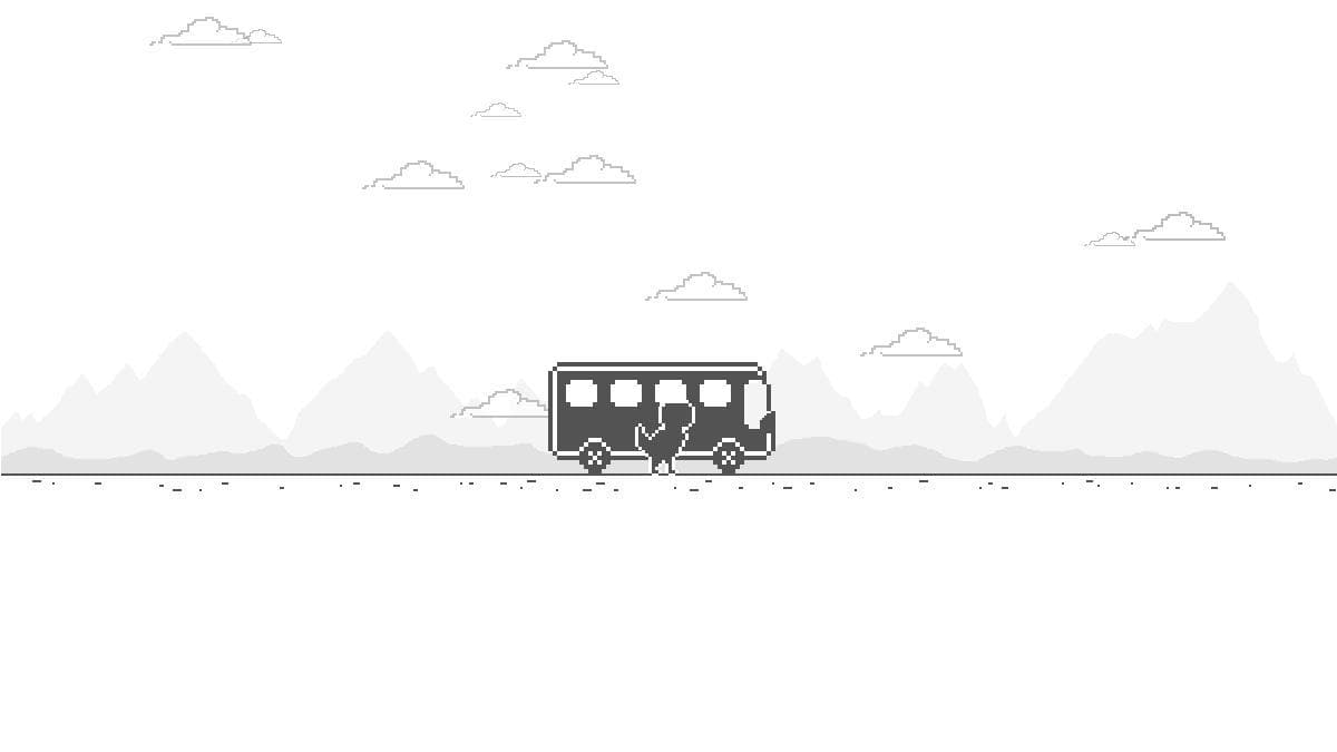 Dino Bus (Chromes T-Rex Runner VS. Desert Bus) screenshot 2
