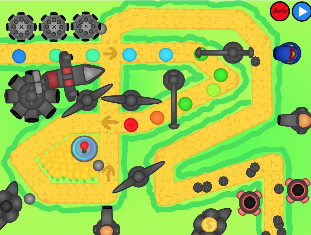 Ball War TD - Remastered screenshot 2