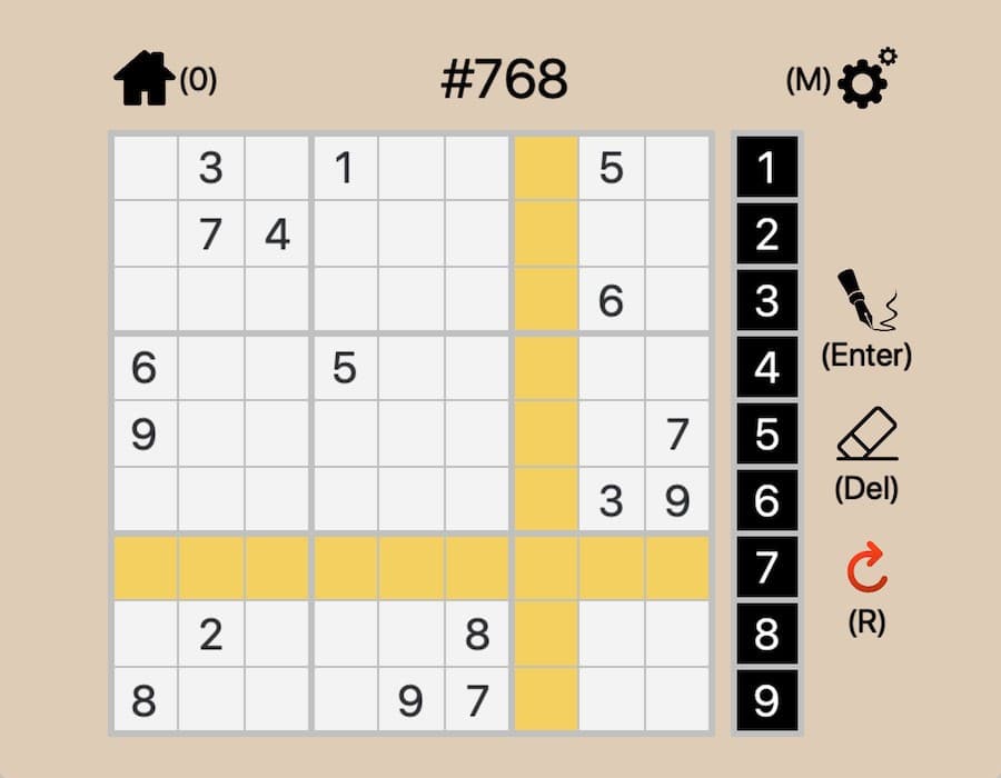 Sudoku Monster - 49,151 Hardest Puzzles screenshot 5