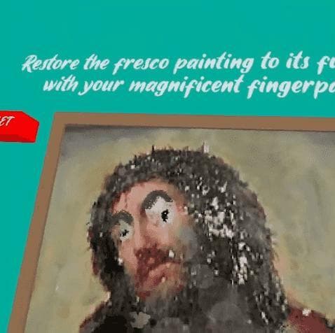 Fingerpaint Art Restoration (VR - Oculus Quest) screenshot 3
