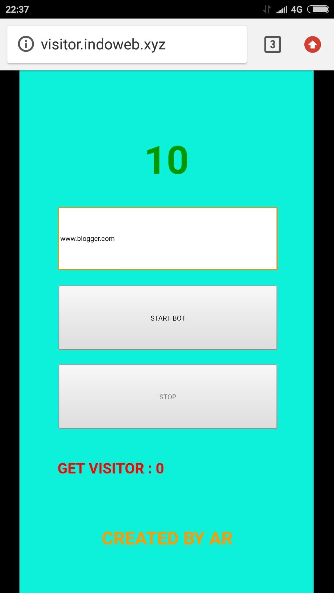 BOT VISITOR screenshot 2
