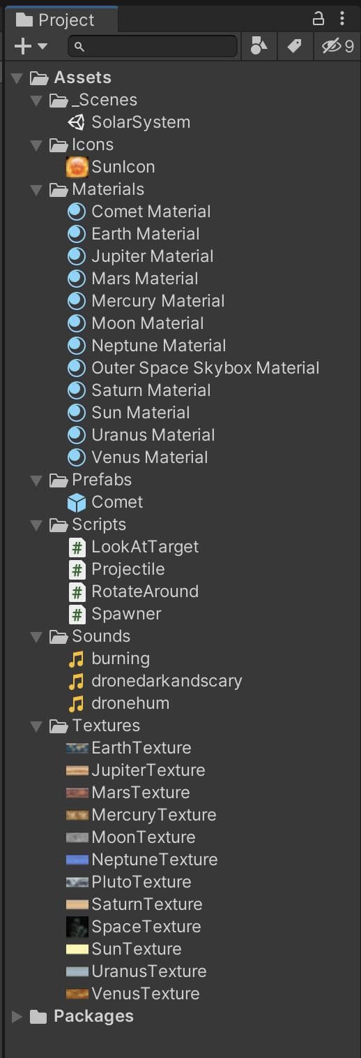 Solar System (Project 1)