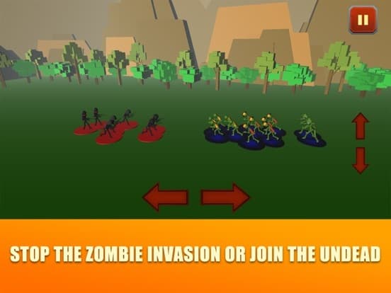 Sticky Man Zombie Fight Arena screenshot 2