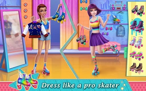 Roller Skating Girls - Dance on Wheels screenshot 2