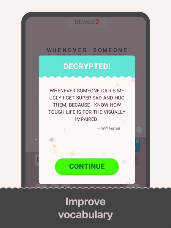 Cryptogram: Word Brain Puzzle screenshot 5