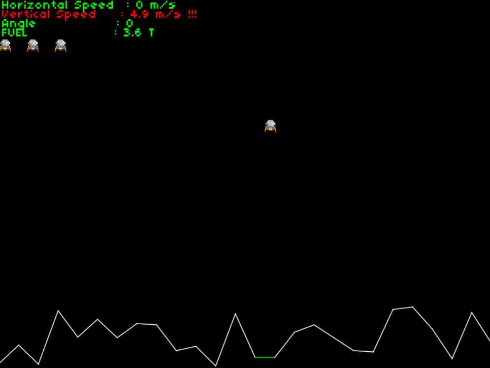 Lua Lander screenshot 2