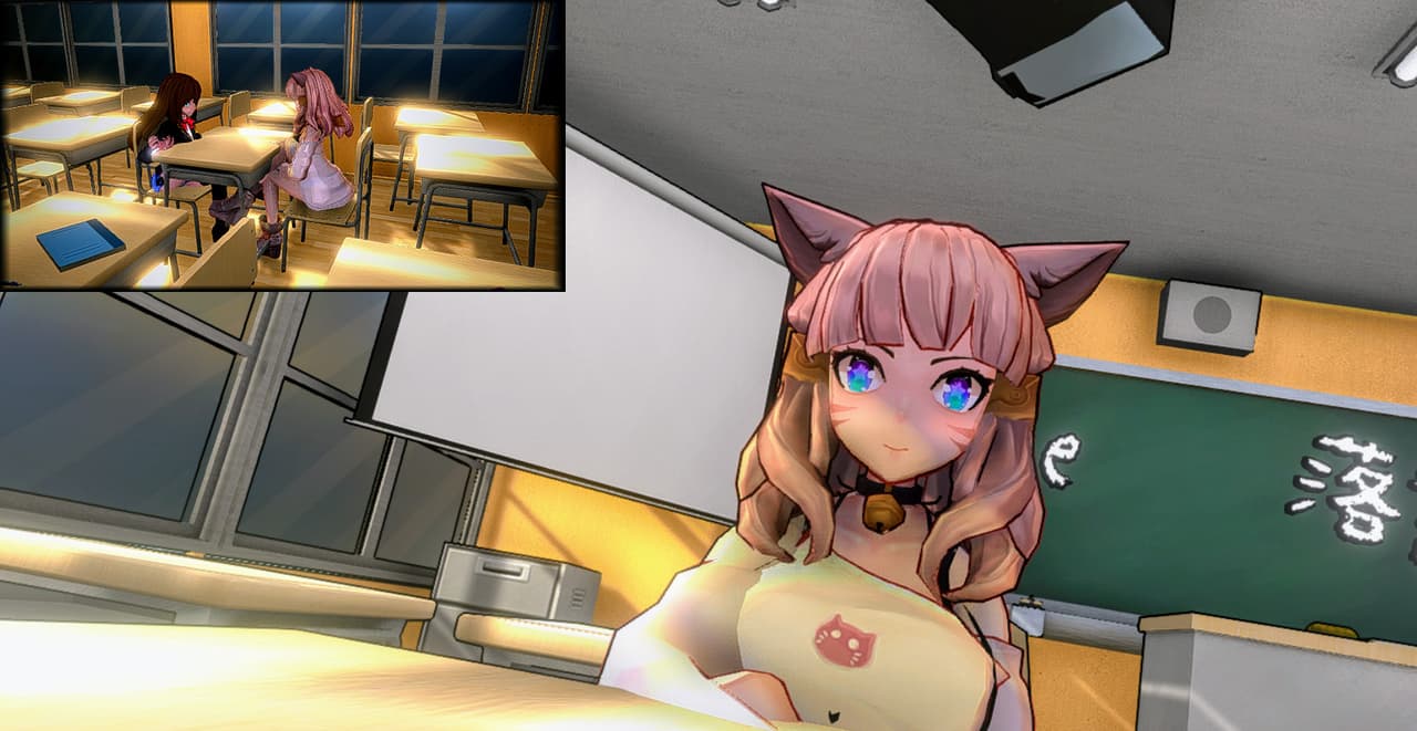 SchoolWar - become a VR AnimeGirl screenshot 4