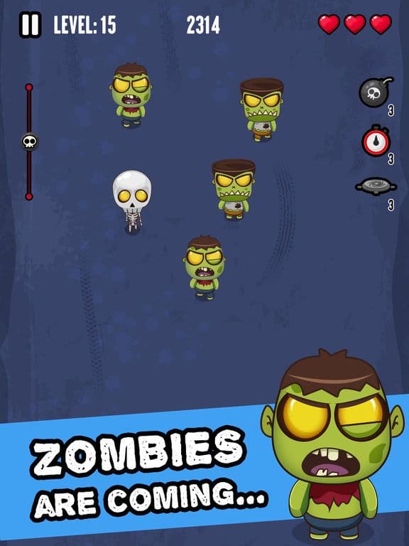 Zombie Invasion - Smash em All! screenshot 2