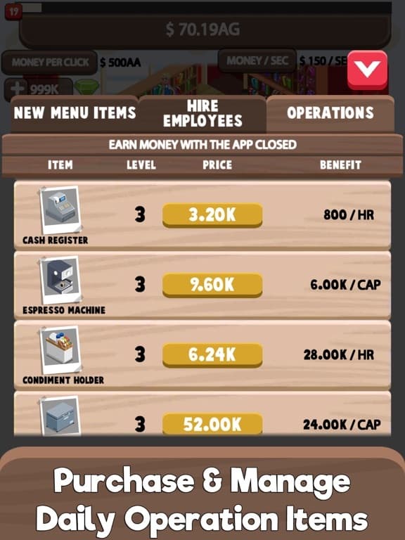 Idle Cafe Tycoon - Tap Story screenshot 5