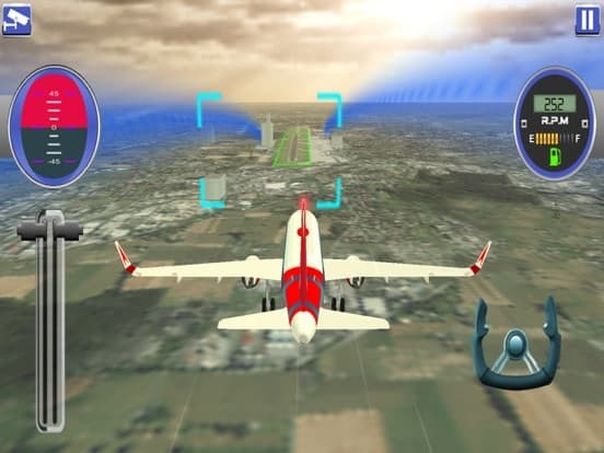 Flying Airplane Simulator 3D screenshot 5