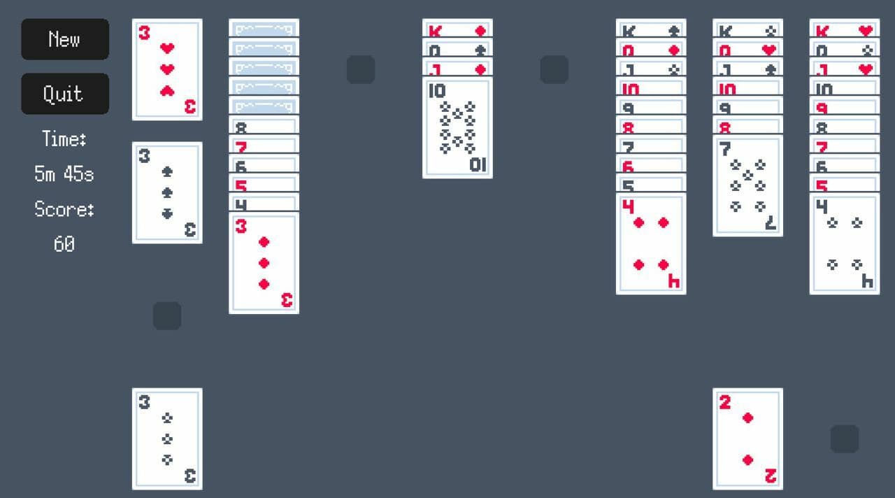 Solitaire Klondike (itch) screenshot 4