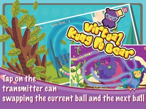 Virtual Kung Fu Bear :Preschool Puzzles Beggar Ball Game screenshot 3