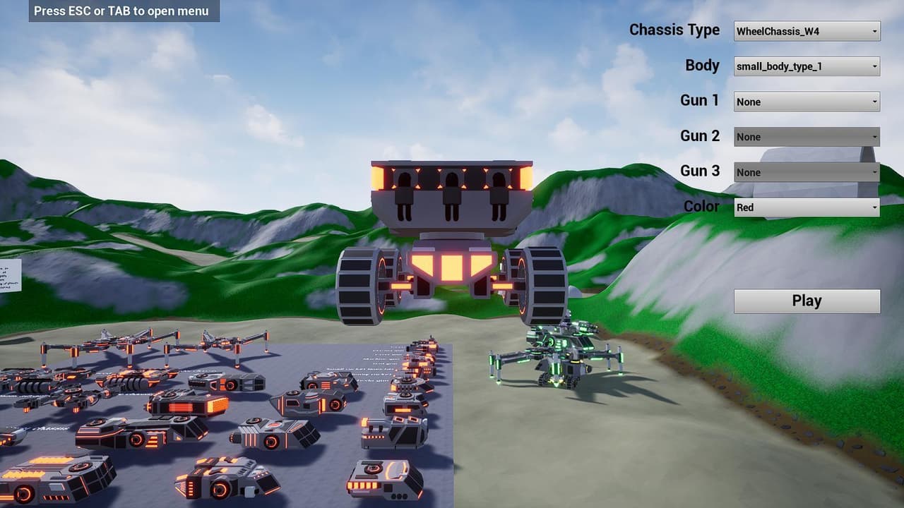 ModularLowPolyRobots screenshot 5