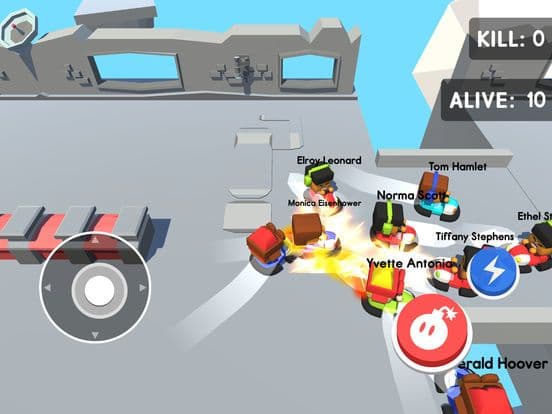 Bumper Kart.io: Crash and Bomb screenshot 4