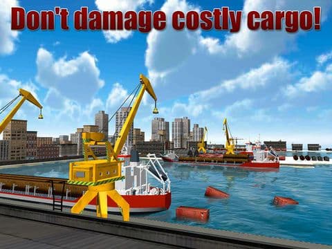 Cargo Ship Crane Simulator 3D screenshot 4