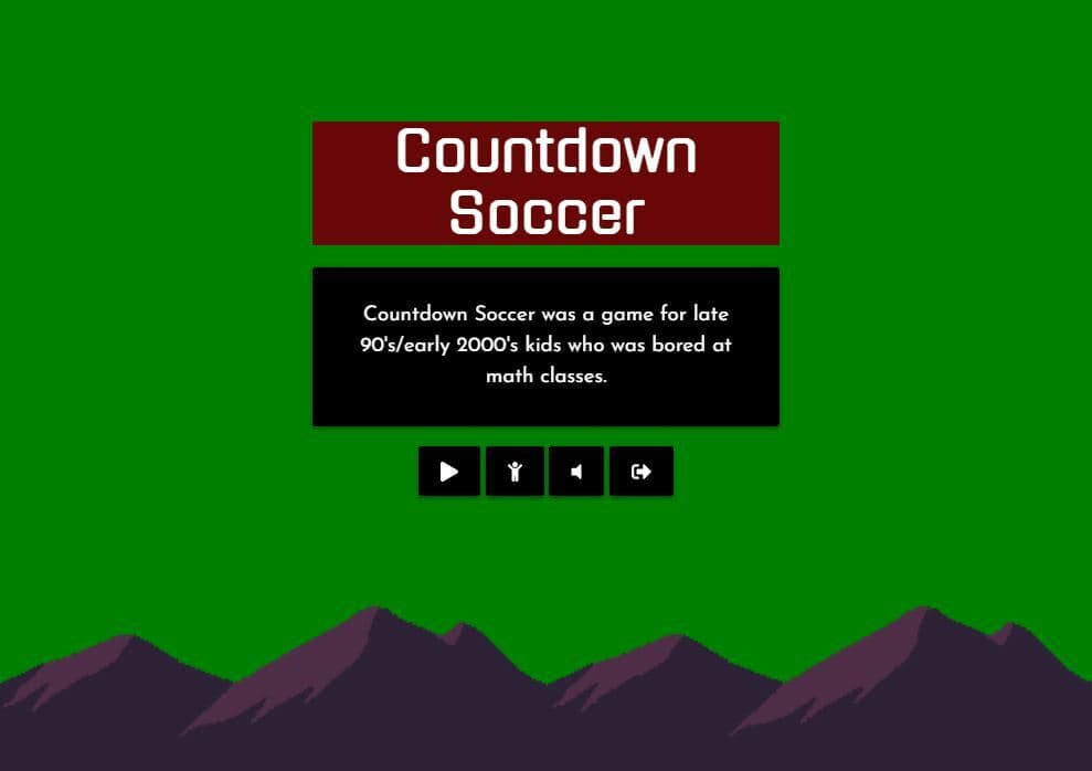 Countdown Soccer