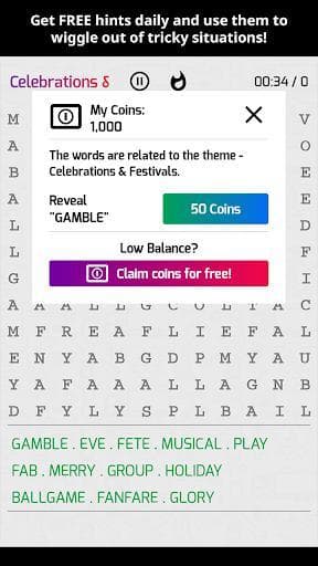 Super Word Search Game Puzzle App