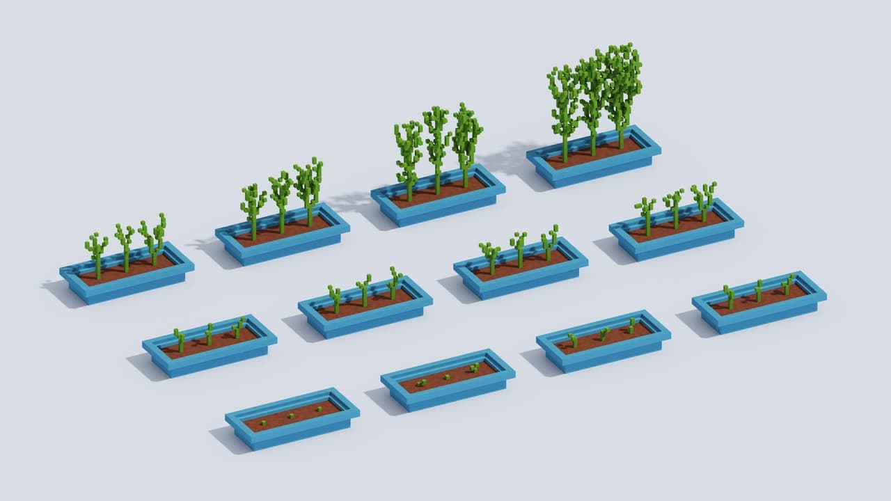 Voxel Plantation Plant T2 screenshot 3