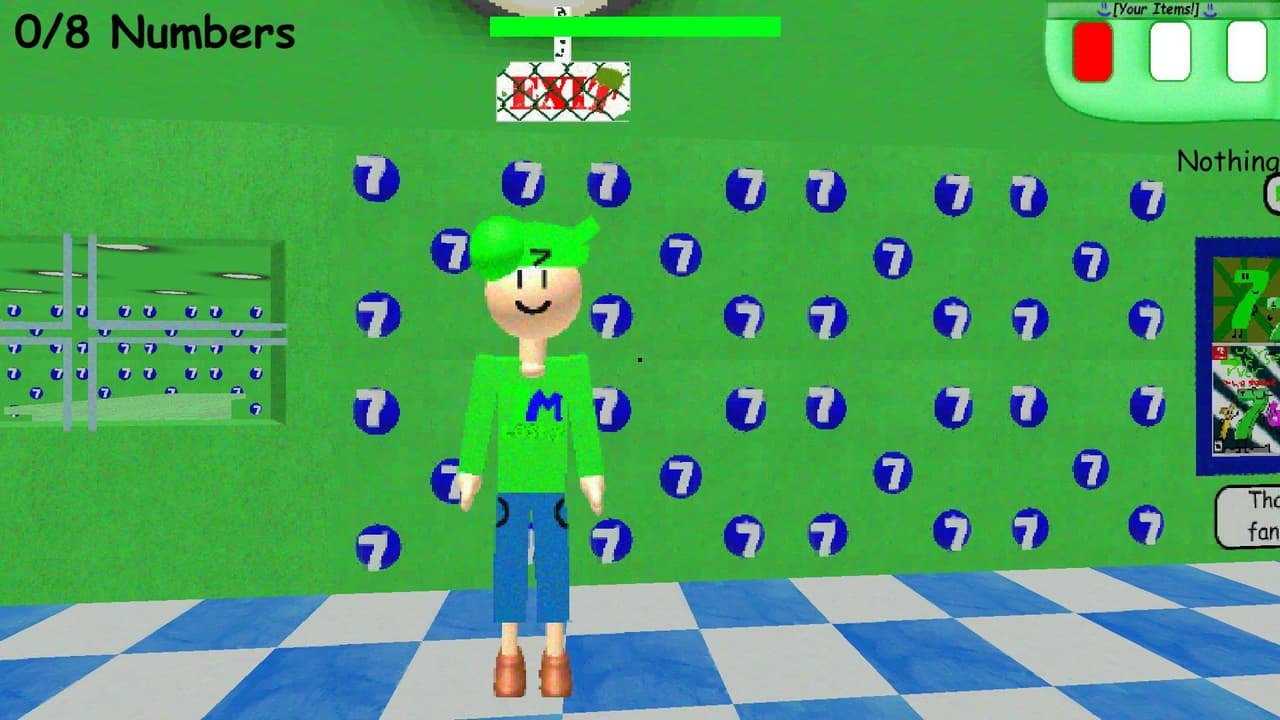 Lucky schoolhouse (Baldis basic custom map) screenshot 2