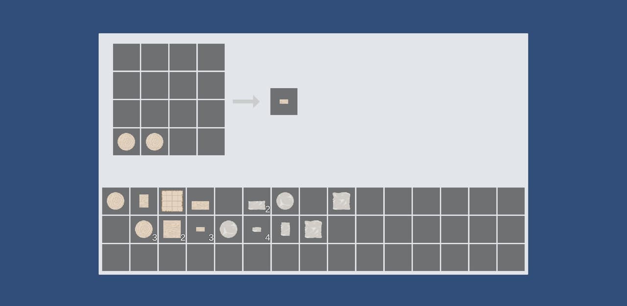 Crafting and Inventory System