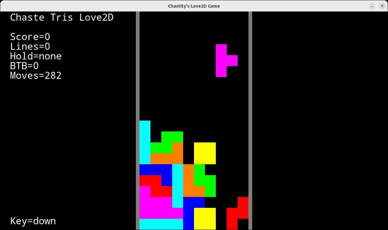 Lua Tetris