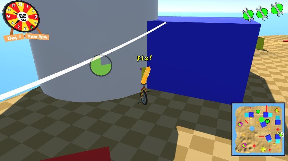 The Handyman With A Unicycle - Pre-Alpha Demo screenshot 6
