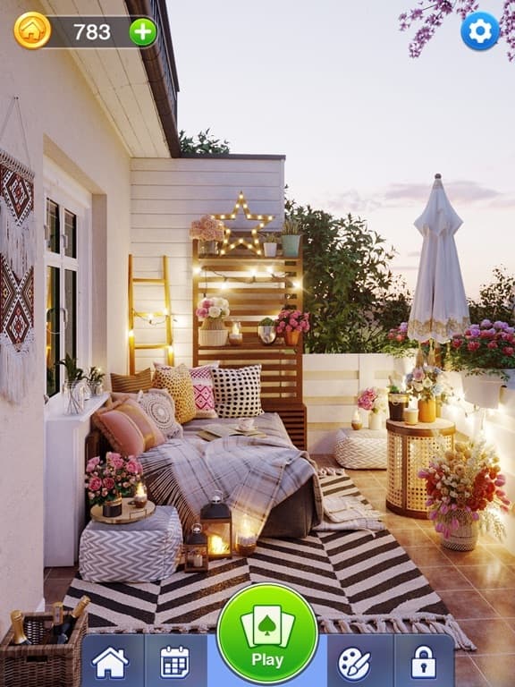 Solitaire Makeover Home Design screenshot 3
