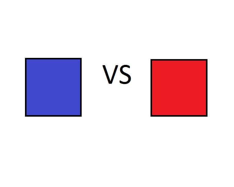 Red VS Blue