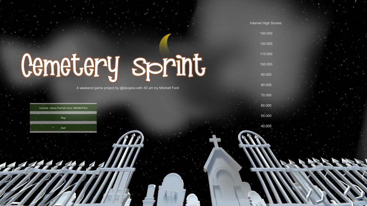 Cemetery Sprint screenshot 2
