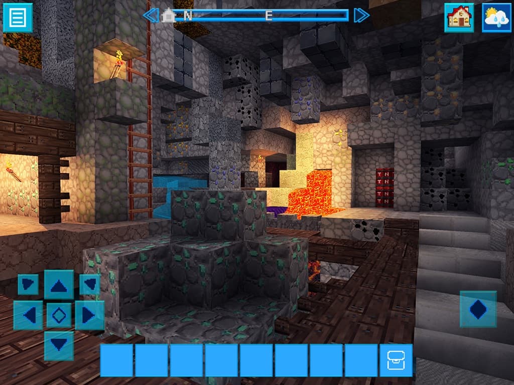 RealmCraft 3D: Free Block Building Game with Skins Export to Minecraft screenshot 6