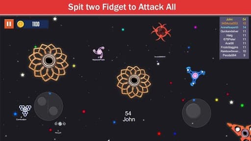 3D Fidget Spinner .io