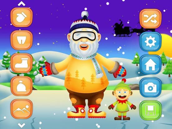 Santa Dress Up Game screenshot 4