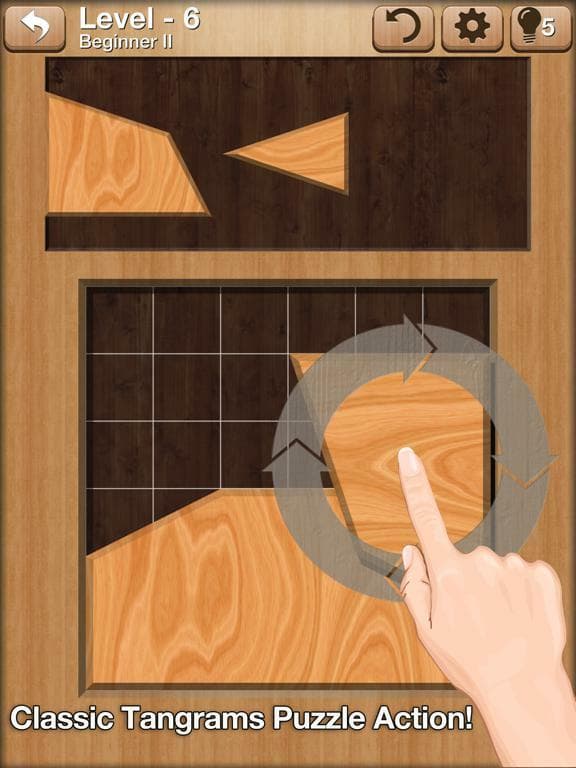 Complete Me - Tangram Puzzles screenshot 2