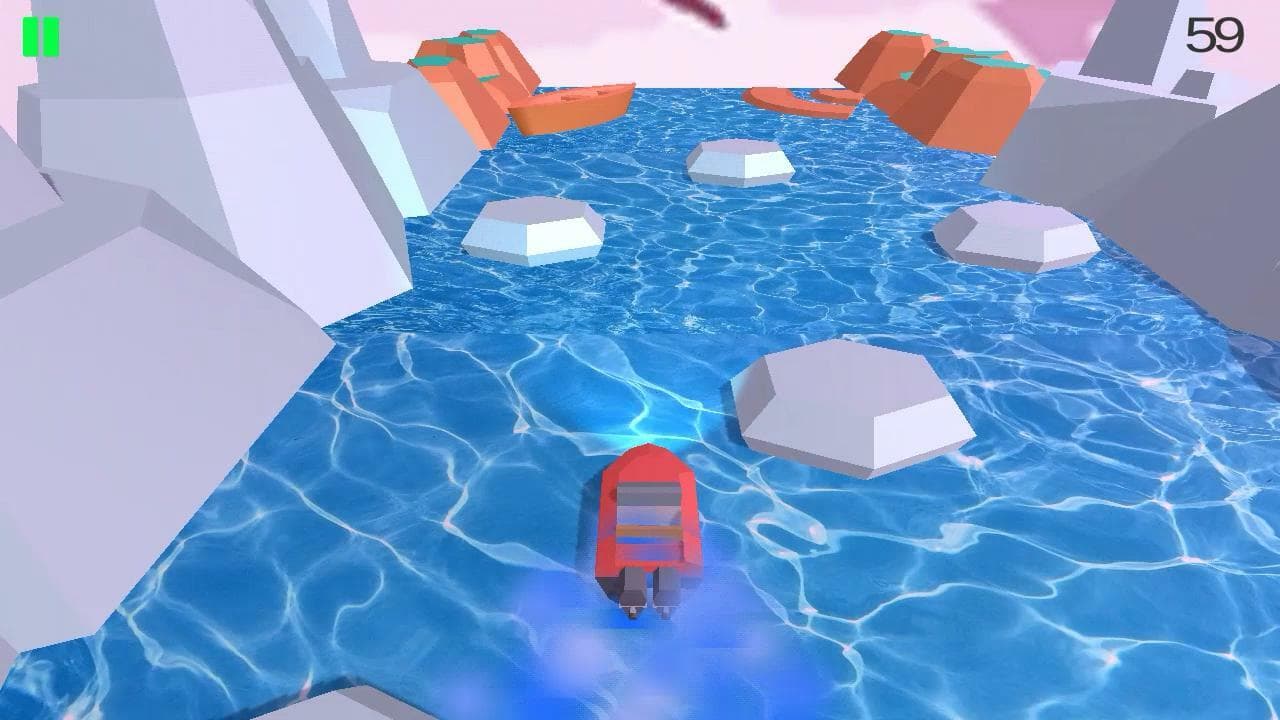 River Boat -3D Endless Runner screenshot 2