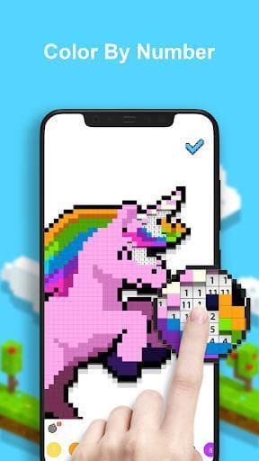 Voxel - 3D Color by Number & Pixel Coloring Book screenshot 3