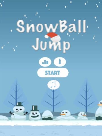 Snow Ball Jump screenshot 2